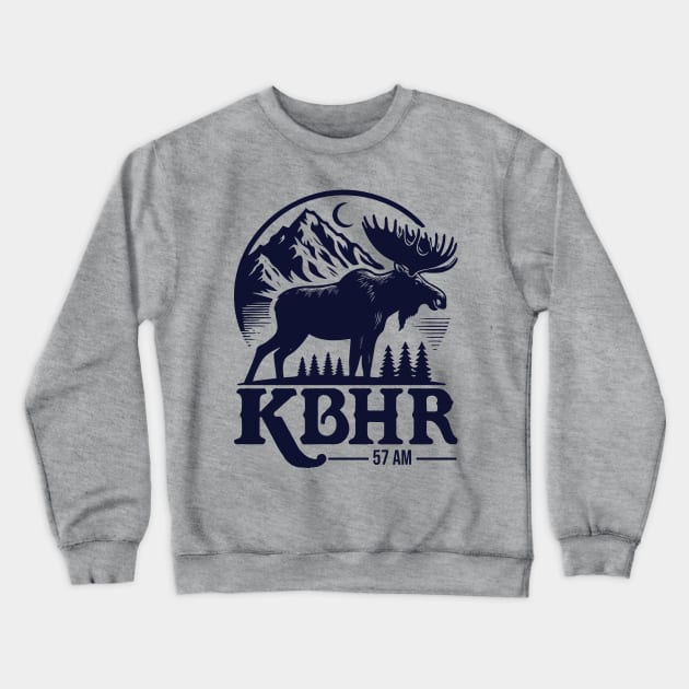 KBHR 57 AM Crewneck Sweatshirt by Trendsdk